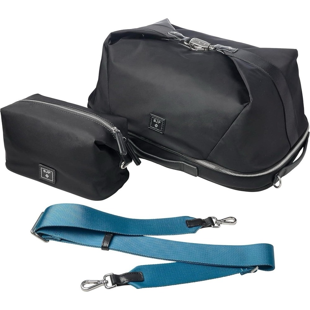 Samsonite SJP Sarah Jessica Parker Convertible Duffel‎ Travel Bag Black Shoeful